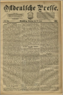 Ostdeutsche Presse. J. 5, 1881, nr 154