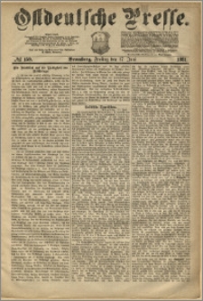 Ostdeutsche Presse. J. 5, 1881, nr 159