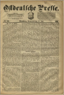 Ostdeutsche Presse. J. 5, 1881, nr 160