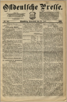 Ostdeutsche Presse. J. 5, 1881, nr 167
