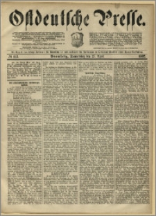 Ostdeutsche Presse. J. 6, 1882, nr 113