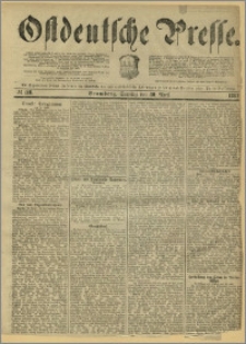 Ostdeutsche Presse. J. 6, 1882, nr 116