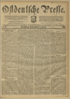 Ostdeutsche Presse. J. 7, 1883, nr 31