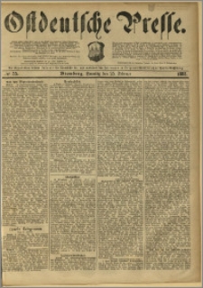 Ostdeutsche Presse. J. 7, 1883, nr 55