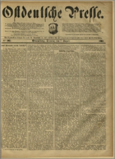 Ostdeutsche Presse. J. 7, 1883, nr 205