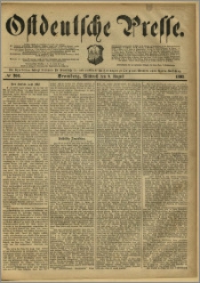 Ostdeutsche Presse. J. 7, 1883, nr 206