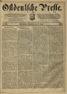 Ostdeutsche Presse. J. 7, 1883, nr 215