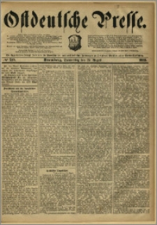 Ostdeutsche Presse. J. 7, 1883, nr 219