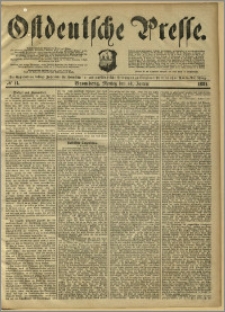 Ostdeutsche Presse. J. 8, 1884, nr 11