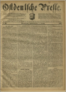 Ostdeutsche Presse. J. 8, 1884, nr 28