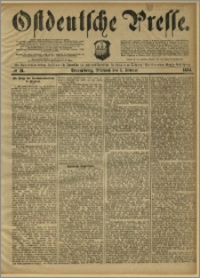 Ostdeutsche Presse. J. 8, 1884, nr 31