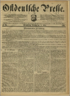 Ostdeutsche Presse. J. 8, 1884, nr 72