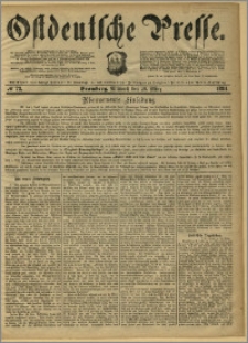 Ostdeutsche Presse. J. 8, 1884, nr 73