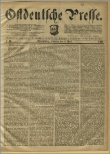 Ostdeutsche Presse. J. 8, 1884, nr 84