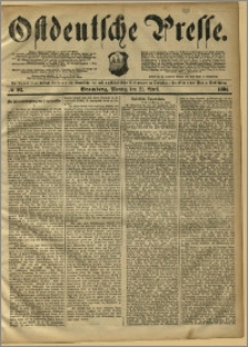 Ostdeutsche Presse. J. 8, 1884, nr 93