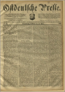 Ostdeutsche Presse. J. 8, 1884, nr 101