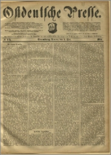 Ostdeutsche Presse. J. 8, 1884, nr 105