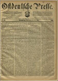 Ostdeutsche Presse. J. 8, 1884, nr 120