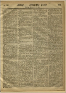 Ostdeutsche Presse. J. 8, 1884, nr 140