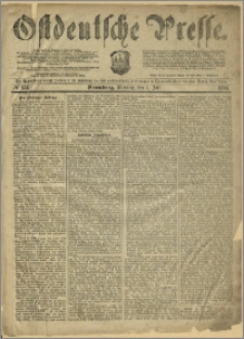 Ostdeutsche Presse. J. 8, 1884, nr 151