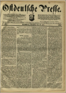 Ostdeutsche Presse. J. 8, 1884, nr 167