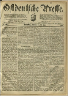 Ostdeutsche Presse. J. 8, 1884, nr 170