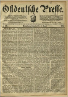 Ostdeutsche Presse. J. 8, 1884, nr 179