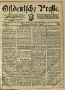Ostdeutsche Presse. J. 8, 1884, nr 182