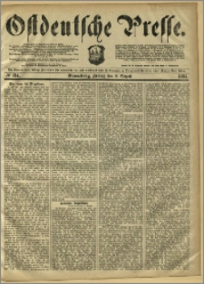 Ostdeutsche Presse. J. 8, 1884, nr 184