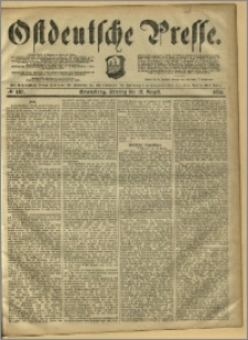 Ostdeutsche Presse. J. 8, 1884, nr 187