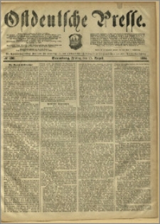 Ostdeutsche Presse. J. 8, 1884, nr 190