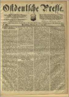 Ostdeutsche Presse. J. 8, 1884, nr 205