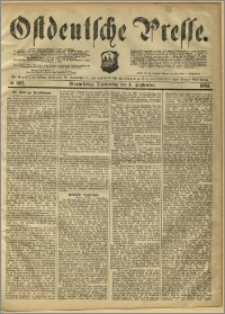 Ostdeutsche Presse. J. 8, 1884, nr 207