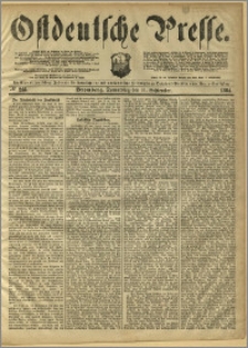 Ostdeutsche Presse. J. 8, 1884, nr 213