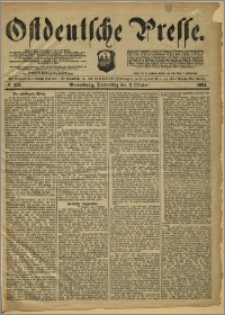 Ostdeutsche Presse. J. 8, 1884, nr 231