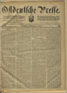 Ostdeutsche Presse. J. 8, 1884, nr 234