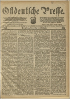 Ostdeutsche Presse. J. 8, 1884, nr 243