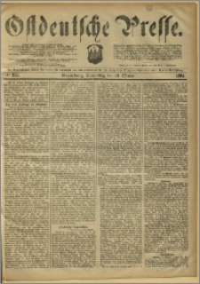Ostdeutsche Presse. J. 8, 1884, nr 255