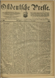 Ostdeutsche Presse. J. 8, 1884, nr 258