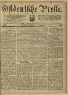 Ostdeutsche Presse. J. 8, 1884, nr 262