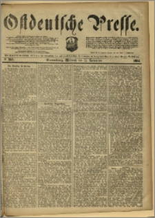 Ostdeutsche Presse. J. 8, 1884, nr 266