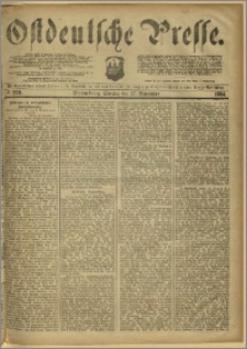 Ostdeutsche Presse. J. 8, 1884, nr 270