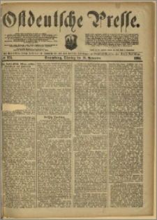 Ostdeutsche Presse. J. 8, 1884, nr 271
