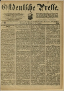 Ostdeutsche Presse. J. 8, 1884, nr 286