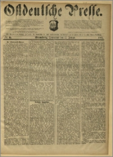 Ostdeutsche Presse. J. 9, 1885, nr 14