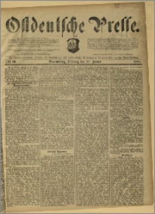 Ostdeutsche Presse. J. 9, 1885, nr 16