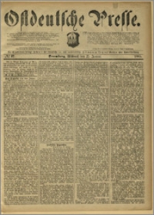 Ostdeutsche Presse. J. 9, 1885, nr 17