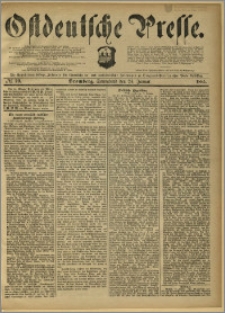 Ostdeutsche Presse. J. 9, 1885, nr 20