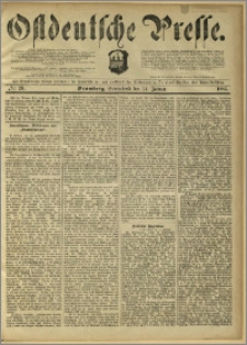 Ostdeutsche Presse. J. 9, 1885, nr 26