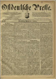 Ostdeutsche Presse. J. 9, 1885, nr 33